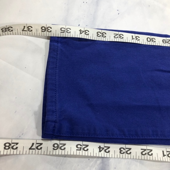 J. Crew Bright Blue Skinny Toothpick Ankle Jeans - Picture 5 of 8